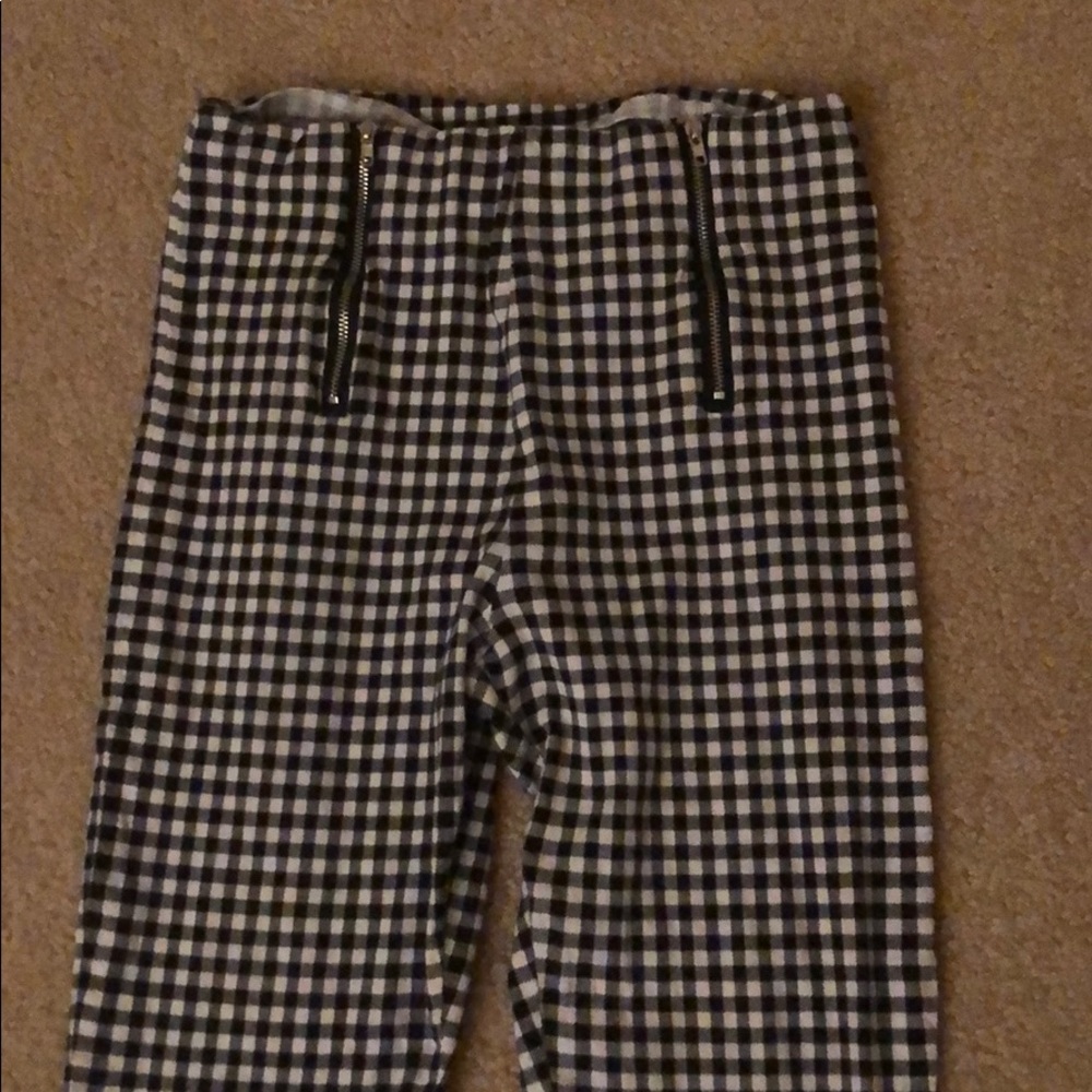 Gingham pants